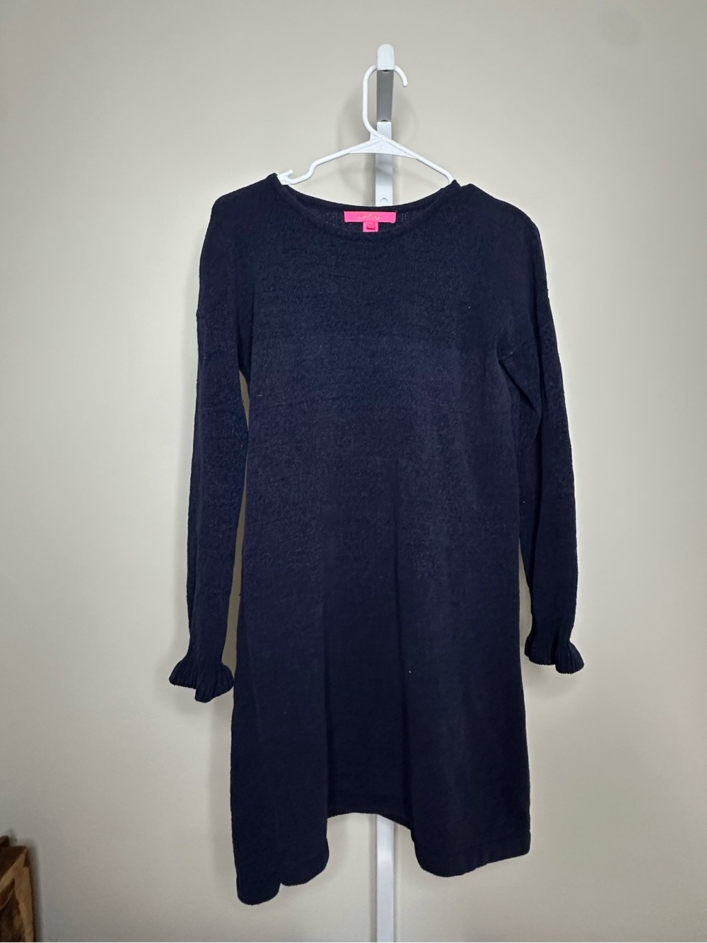 Lilly Pulitzer Navy Long Sleeve Knit Dress